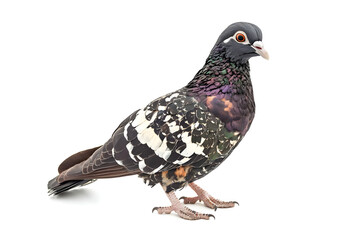 Fototapeta premium Stunning Pigeon: Colors, Feathers, and Flight