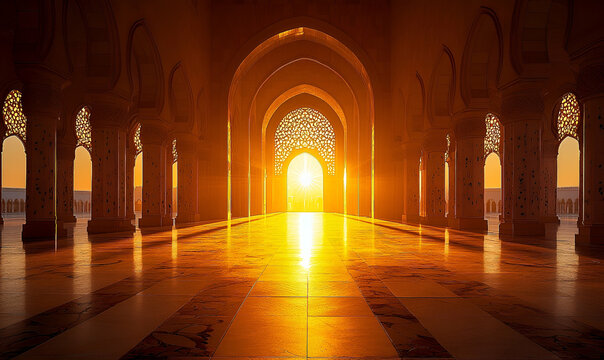 Warm glowing light abstract background texture