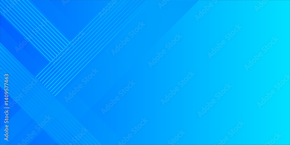 Poster abstract blue background with diagonal lines. dynamic shapes composition. vector illustration