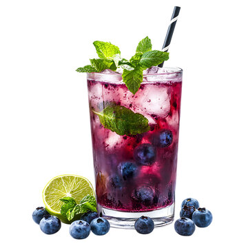 blueberry mojito png
