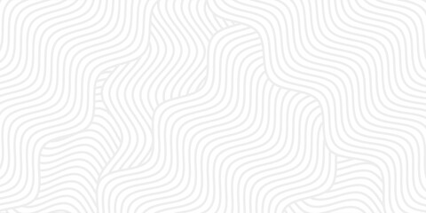 Abstract white background from lines. Wavy line drawing