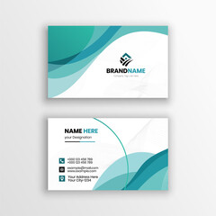 Naklejka premium 23. Corporate business card design Template Layout