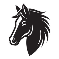 Fototapeta premium Horse head logo 