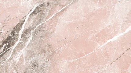 Fototapeta premium Soft pink and gray marbleized stone surface.