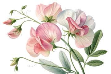 elegance flowers transparent background