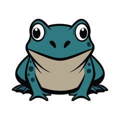 Cute Cartoon Frog