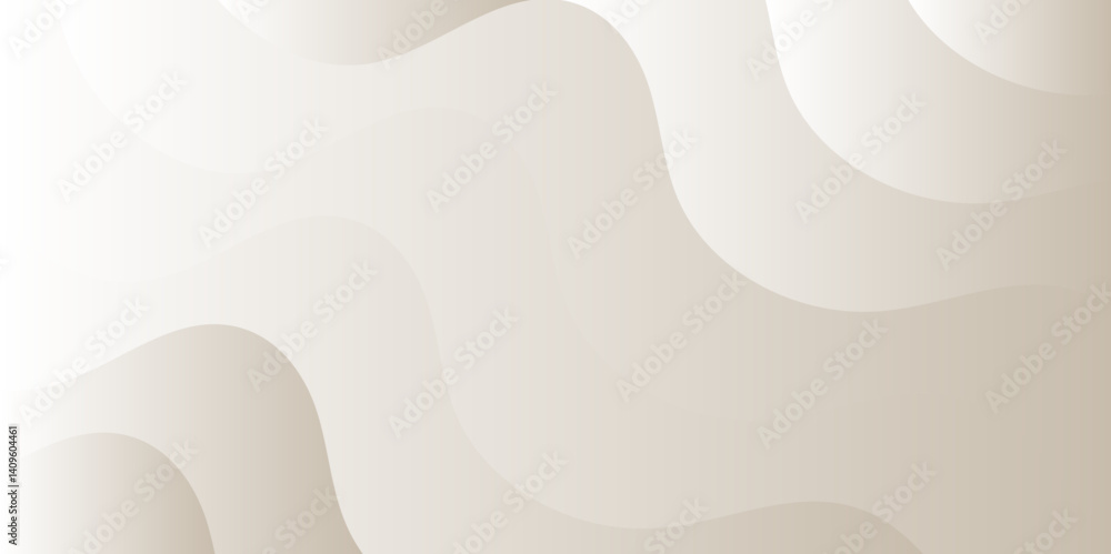 Poster abstract modern smooth soft color paper gradient wavey curve line shadow minimal concept texture whi