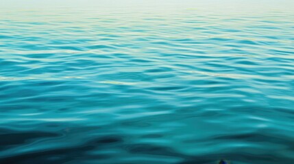 Fototapeta premium Tranquil ocean surface, displaying gentle ripples.
