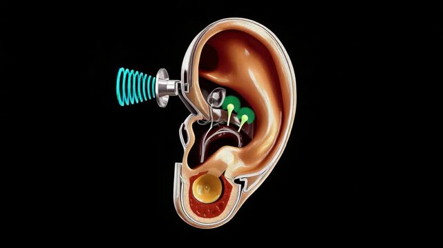 Understanding the Inner Ear Hearing Process Through Medical Animation Generative AI