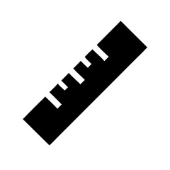 Ruler Icon Vector Illustration