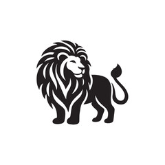 Obraz premium lion vector illustration