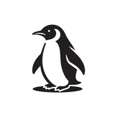 Naklejka premium penguin vector illustration