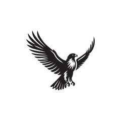 Obraz premium falcon vector illustration