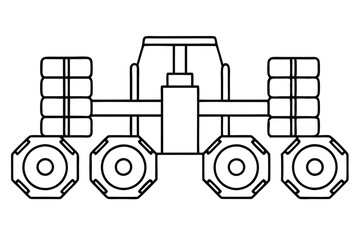 heavylift rx line art depicting large scale lifting operations