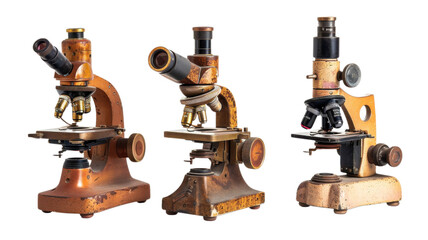 Antique Microscopes Vintage Scientific Instruments for Education and History Projects