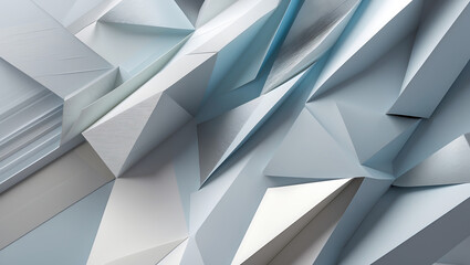 Abstract Geometric Paper Texture This image features layered paper shapes creating a dynamic visual suitable for web and print design
