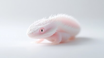 Pale lizard, close-up