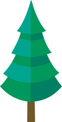 Christmas tree vector 