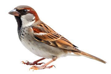 Fototapeta premium sparrow isolated on white background PNG