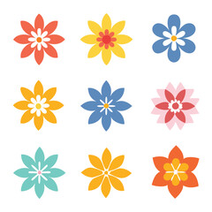 flower, pattern, floral, seamless, vector, flowers, illustration, spring, design, nature, wallpaper, decoration, art, summer, ornament, texture, pink, set, color, plant, element, blossom, beauty, colo