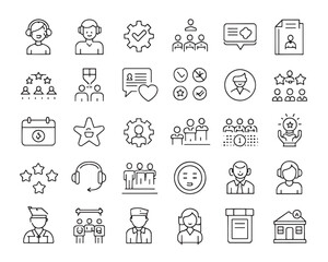 CRM Tools Icon Set