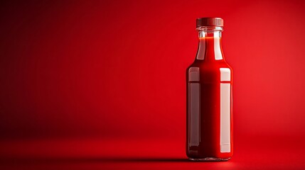 Red Hot Sauce Bottle