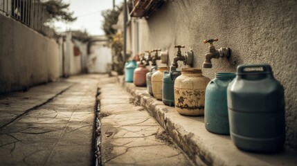 A lone figure walks on a sunlit cracked road extending into open fields, epitomizing solitude, travel, and the endless horizon.