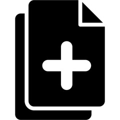 Obraz premium Add Paper Icon
