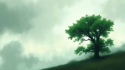 morning in the forest