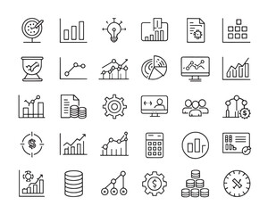 Modern Data Analysis Symbols Pack