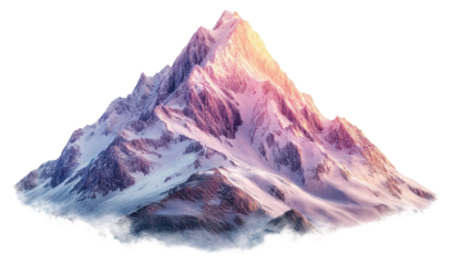 PNG North American mountain nature peak landscape.