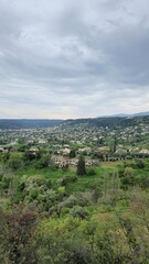 view from the hill