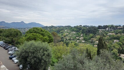 view of the mountains