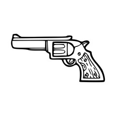handgun vector design