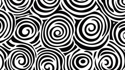 Abstract Swirling Vortex Pattern Design