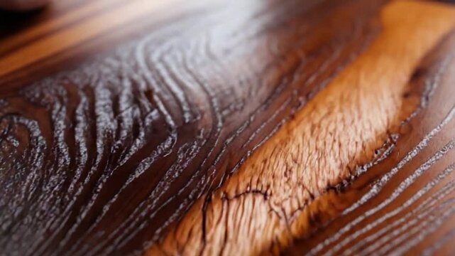 Refined Wooden Surface