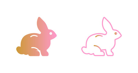 Rabbit Icon Design