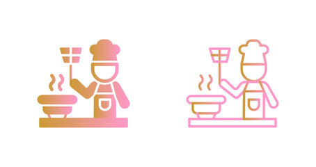Cooking Together Icon Design