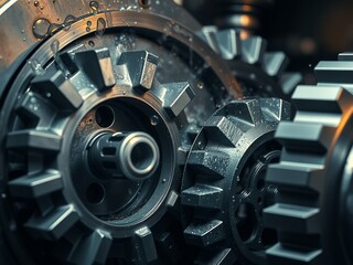 the mechanism of the clock