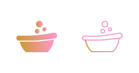 Bubble Bath Icon Design