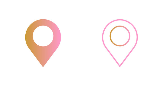 Map Pin Icon Design