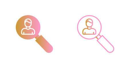 Employee Hunt Icon Design