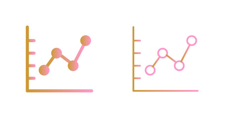 Business Graph Icon Design