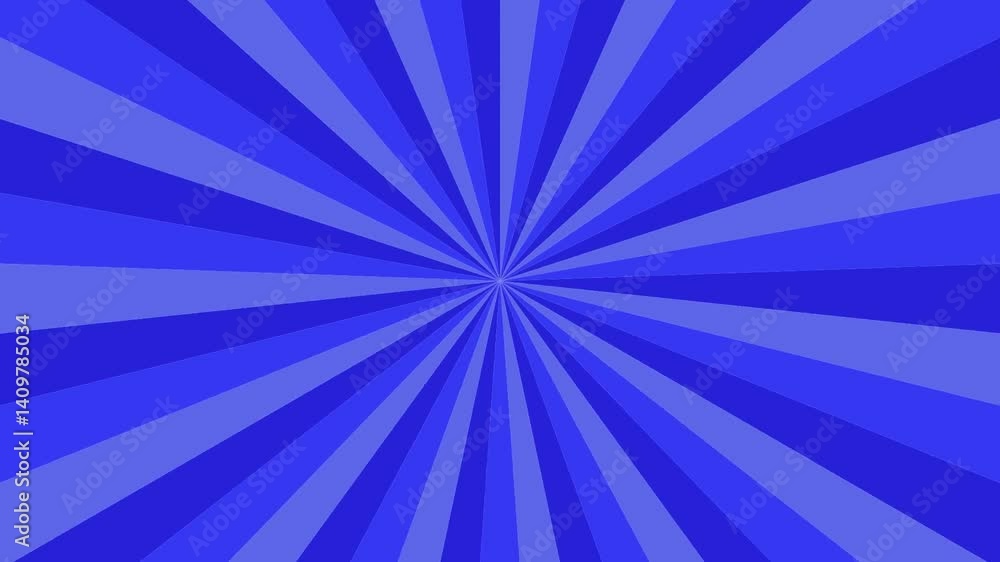Poster geometric ray burst background - seamless loop animation