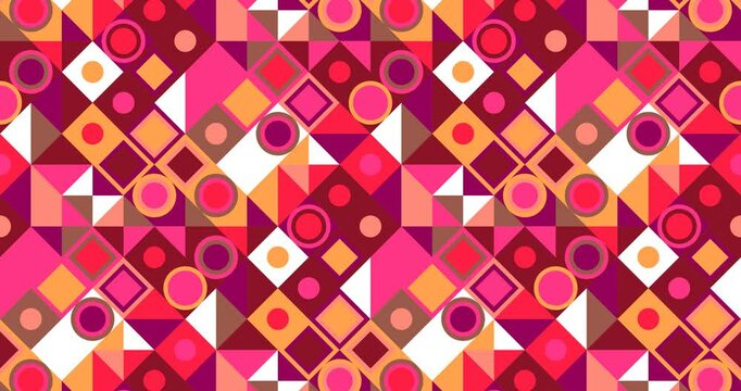 Colored diagonal geometric pattern background