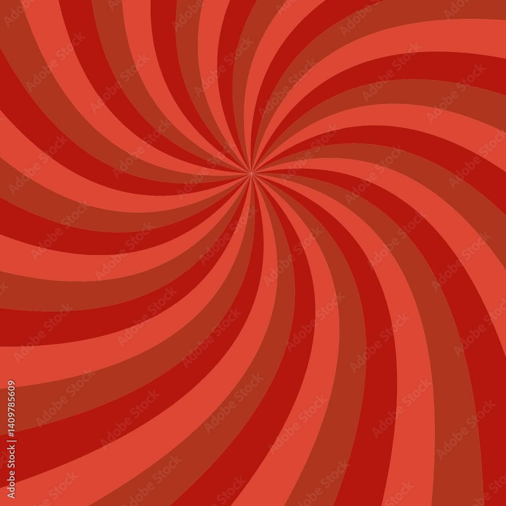 Poster hypnotic vortex ray burst pattern background - seamless loop video animation