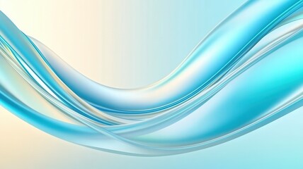 flow glossy blue lines intertwine background, Smooth, across a gradient and creating a dynamic and elegant abstract composition