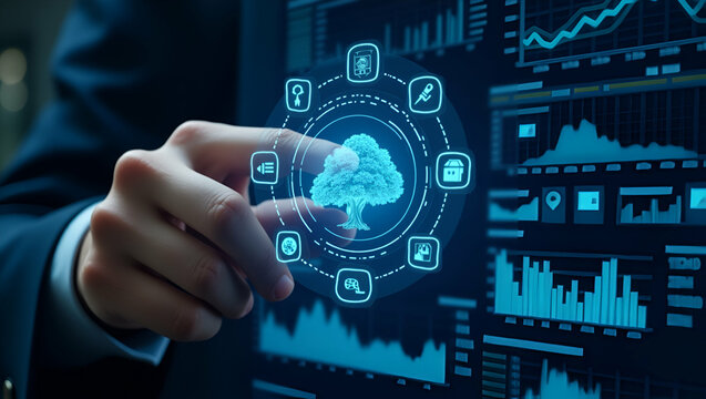 AI driven customer insights captured in high quality photo stock visuals illustrate advanced data analytics predictive modeling and personalized engagement strategies for optimized customer experience