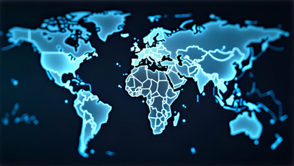Global Economy Trends: Interactive Charts & Market Data for Strategic Business Insights - Photo Stock Concept with Left Space