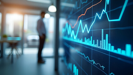 Develop a comprehensive system for key business indicators monitoring that integrates real time analytics and precise metric evaluations to support executive decisions in  Photo Stock  Concept  and em